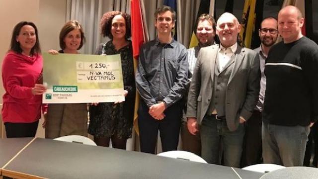 N-VA Mol steunt Vectamus met 1250  euro