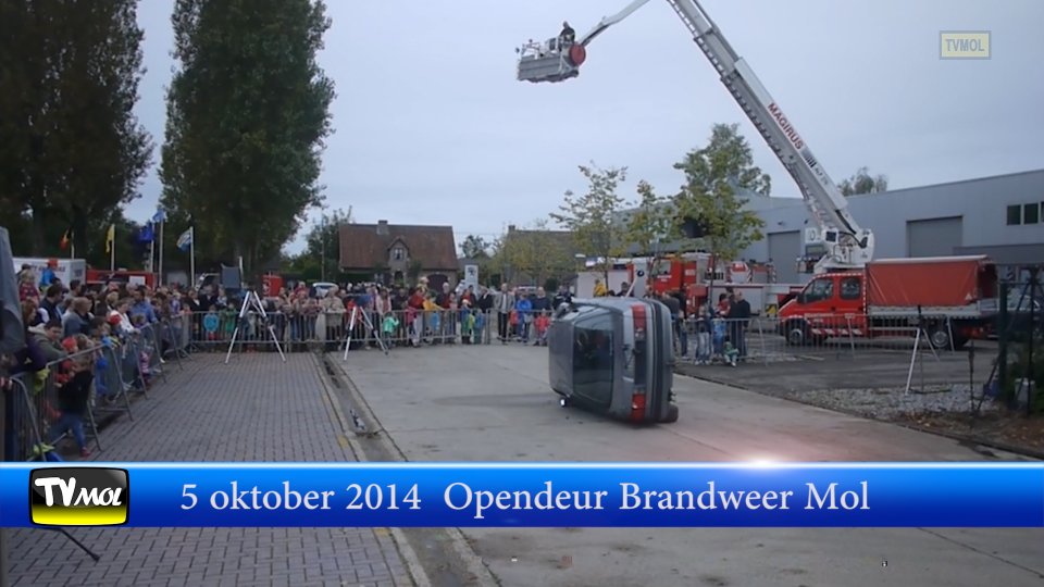 Opendeurdag Brandweer Mol 5 oktober 2014