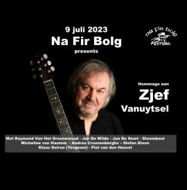flyer Na Fir Bolg 2023 presents Zjef Vanuytsel