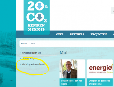 Kempen2020 Mol als goede voorbeeld