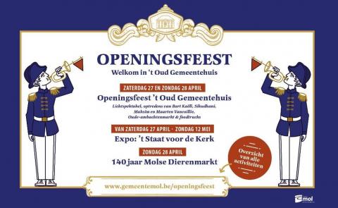 Openingsfeest oud gemeentehuis