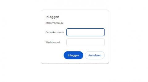 Vervelende pop-up menu