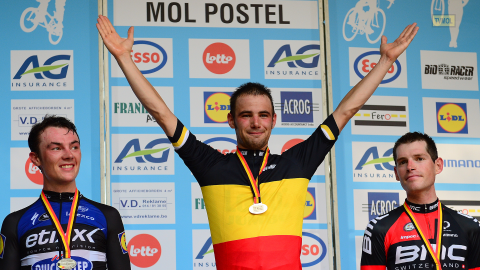 Fotoverslag Victor Campenaerts BK tijdrijden Mol Postel